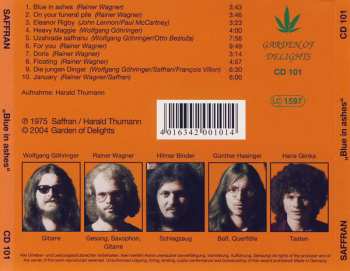 CD Saffran: Blue In Ashes