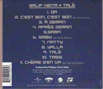 CD Salif Keita: Talé LTD | DIGI