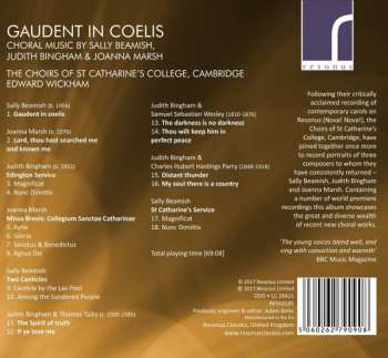 CD The Choir Of St. Catharine's College, Cambridge: Gaudent In Coelis (Choral Music by Sally Beamish, Judith Bingham & Joanna Marsh)