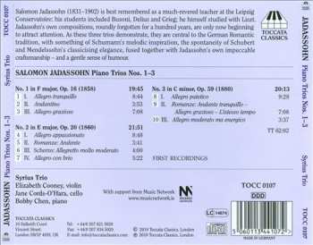 CD Salomon Jadassohn: Piano Trios