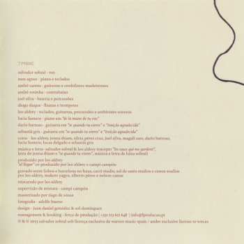 CD Salvador Sobral: Timbre