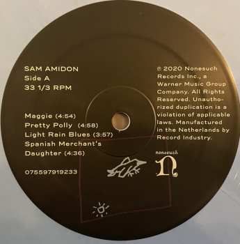 LP Sam Amidon: Sam Amidon LTD | CLR