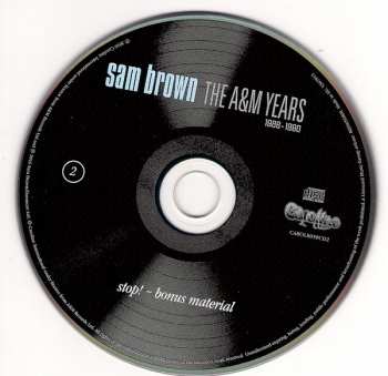4CD/DVD/Box Set Sam Brown: The A&M Years 1988-1990 