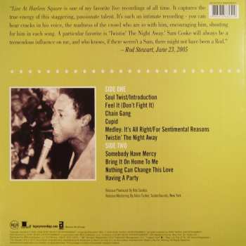LP Sam Cooke: Sam Cooke Live At The Harlem Square Club (One Night Stand!)