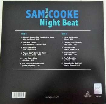 LP Sam Cooke: Night Beat 