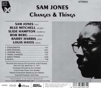CD Sam Jones: Changes & Things