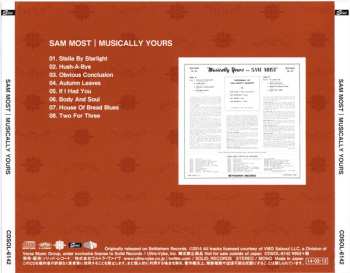 CD Sam Most: Musically Yours LTD