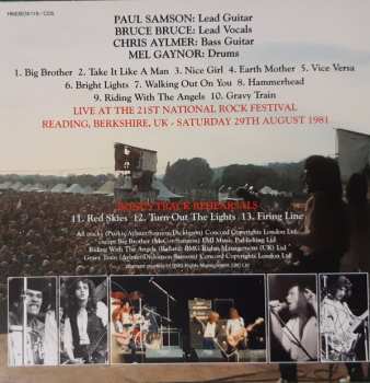 5CD/Box Set Samson: Bright Lights The Albums 1979-1981