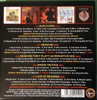 5CD/Box Set Samson: Bright Lights The Albums 1979-1981
