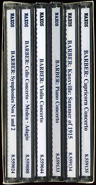 6CD/Box Set Samuel Barber: Complete Orchestral Works