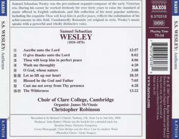 CD The Choir Of Clare College: Anthems • Let Us Lift Up Our Heart • The Wilderness