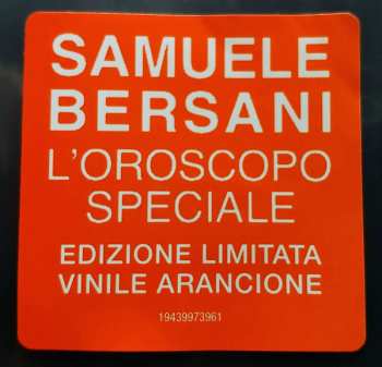 2LP Samuele Bersani: L'oroscopo Speciale  CLR | LTD