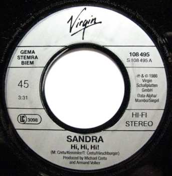 SP Sandra: Hi! Hi! Hi!