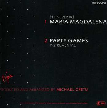 SP Sandra: (I'll Never Be) Maria Magdalena