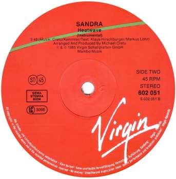 LP Sandra: In The Heat Of The Night