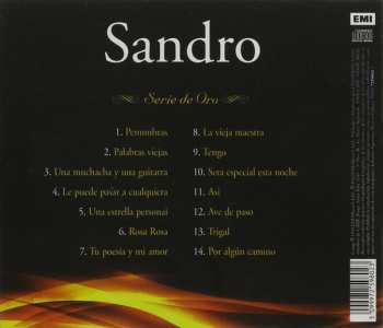 CD Sandro: Serie De Oro