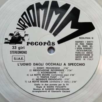 LP Sandro Brugnolini: L'Uomo Dagli Occhiali A Specchio LTD | CLR