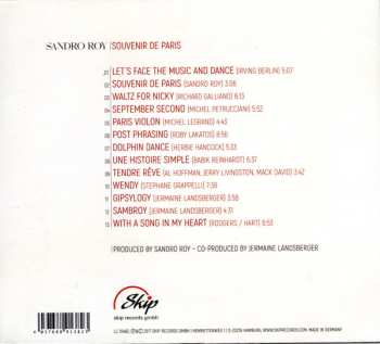 CD Sandro Roy: Souvenir De Paris