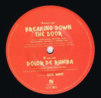 SP Santana: Breaking Down The Door / Dolor De Rumba LTD