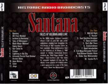 2CD Santana: Tales Of Kilimanjaro Live