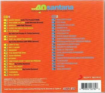 2CD Santana: Top 40 Santana - His Ultimate Top 40 Collection DIGI