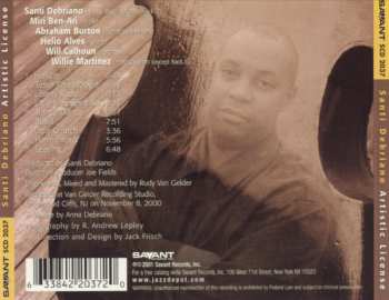 CD Santi Debriano: Artistic License