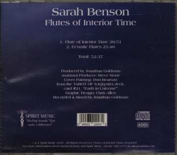 CD Sarah Benson: Flutes Of Interior Time