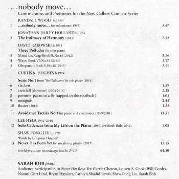 CD Sarah Bob: ...nobody move...