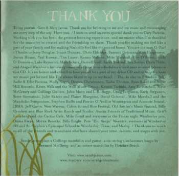 CD Sarah Jarosz: Song Up In Her Head