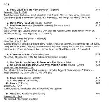 4CD Sarah Vaughan: A Miracle Happened