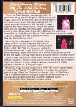 DVD Sarah Vaughan: Great Women Singers Of The 20th Century