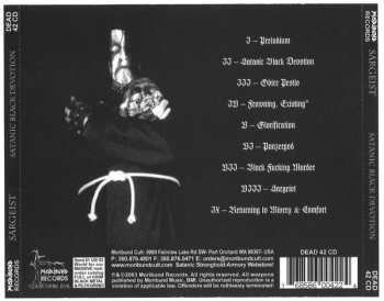 CD Sargeist: Satanic Black Devotion
