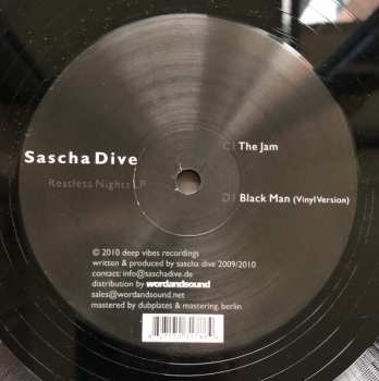 2LP Sascha Dive: Restless Nights