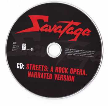 CD/DVD Savatage: Streets A Rock Opera - Narrated Version