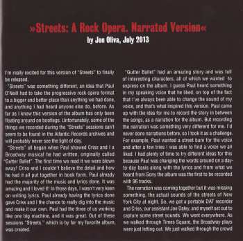 CD/DVD Savatage: Streets A Rock Opera - Narrated Version