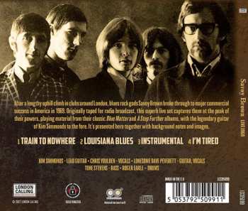 CD Savoy Brown: Live 1969 DIGI