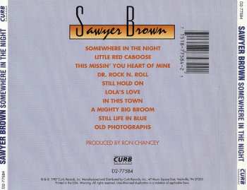 CD Sawyer Brown: Somewhere In The Night