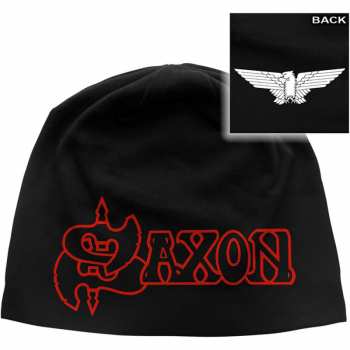 Merch Saxon: Čapica Logo Saxon & Eagle 