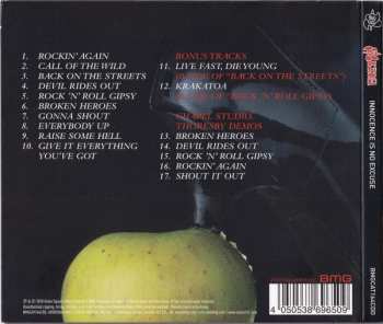 CD Saxon: Innocence Is No Excuse DIGI