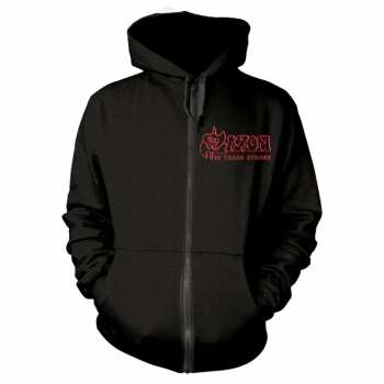 Merch Saxon: Mikina so zipsom Strong Arm Of The Law