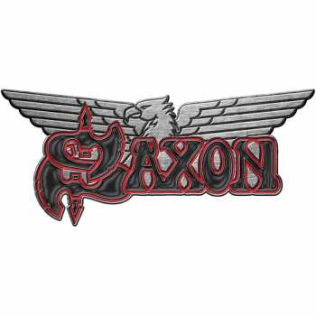Merch Saxon: Odznak Logo Saxon/eagle