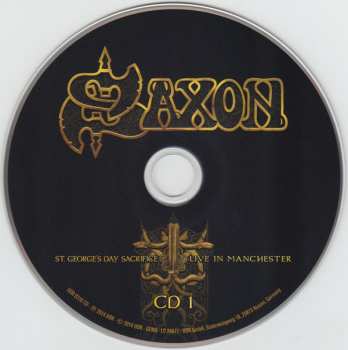 2CD Saxon: St. George's Day Sacrifice Live In Manchester