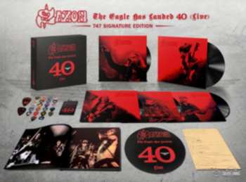 LP Saxon: The Eagle Has Landed 40 Live (747 Signature Edition)