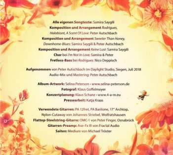 CD Saygili-Autschbach: Sweeter Than Honey