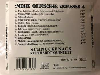CD Schnuckenack Reinhardt Quintett: Musik Deutscher Zigeuner 4