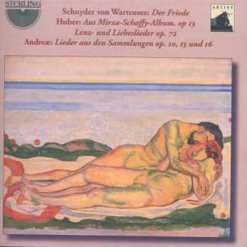 CD Volkmar Andreae: Der Friede : Aus Mirza-Schaffy-Album, Op. 13 : Lenz- Und Liebeslieder Fur Chor Und Klavier Zu 4 Handen, Op. 72 : Lieder Aus Den Sammlungen Op.10, Op.15 And Op.16