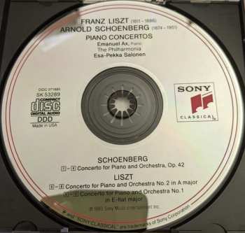 CD Franz Liszt: Piano Concerto / Piano Concertos Nos. 1 & 2