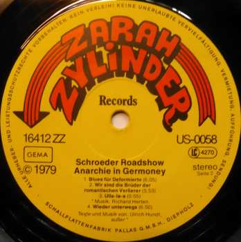 LP Schroeder Roadshow: Anarchie In Germoney