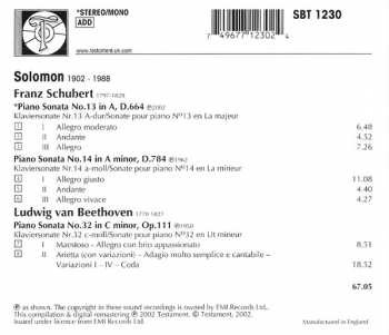 CD Ludwig van Beethoven: Piano Sonatas Nos.13 & 14 / Piano Sonata No.32