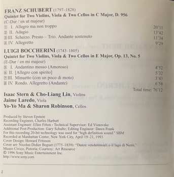 CD Franz Schubert: Quintets